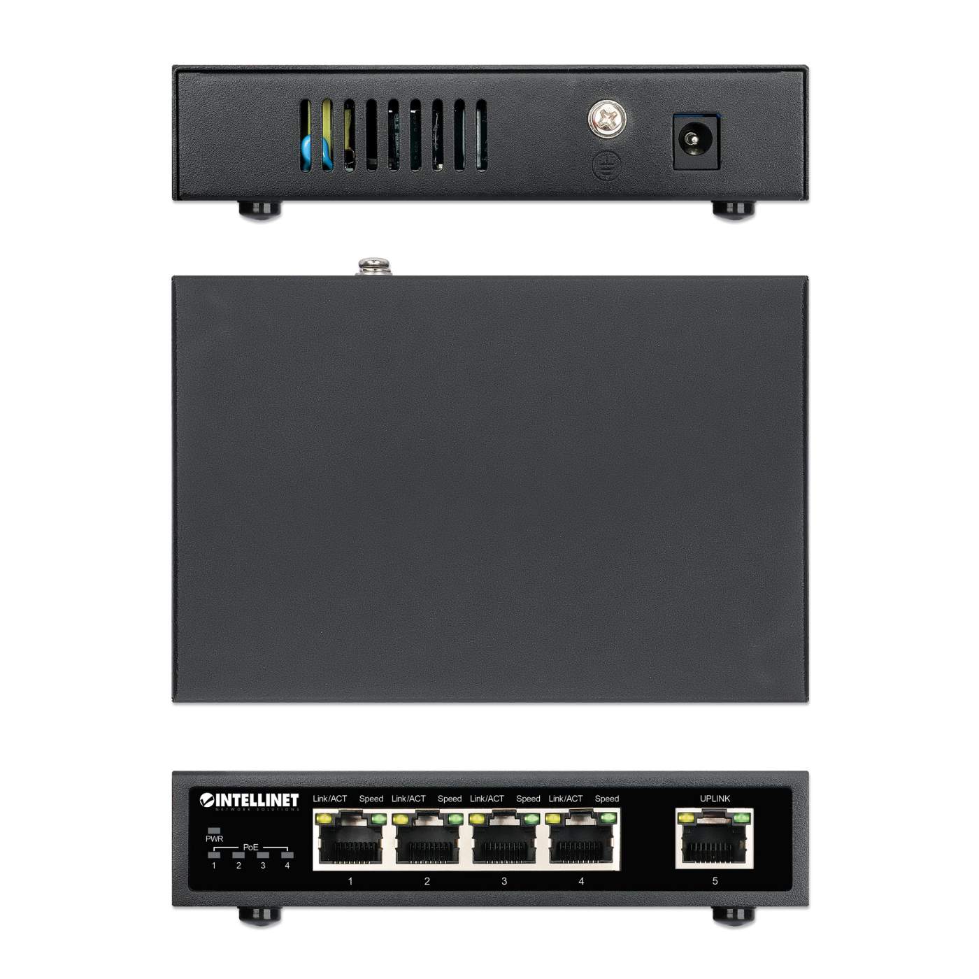 5-Port Gigabit Ethernet PoE+ Switch