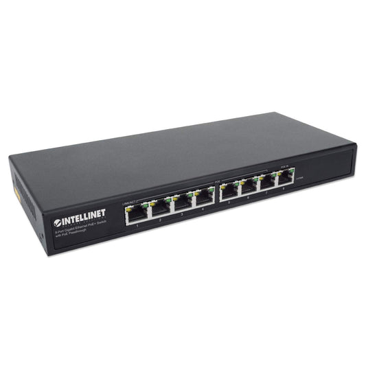 Switch Ethernet Gigabit PoE+ 8 ports alimenté par PoE avec PoE Passthrough